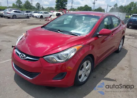 2011 Hyundai Elantra Gls (Ulsan Plant) z USA, uszkodzony, nr VIN KMHDH4AE7BU141425